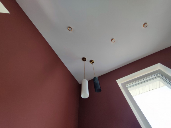 Фото матового натяжного потолка