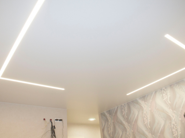 Наша работа - тканевый натяжной потолок